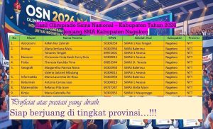 pengumuman hasil OSN 
